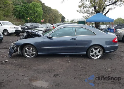 2005 Mercedes-Benz Clk 500 from USA, damaged, VIN WDBTJ75J95F123996
